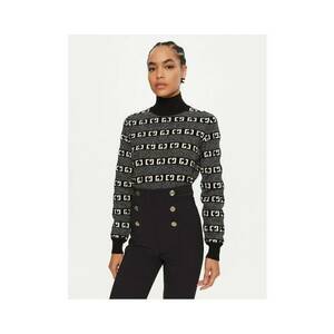 Pulover dama - 304202766 - Sintetic - Negru - Negru imagine