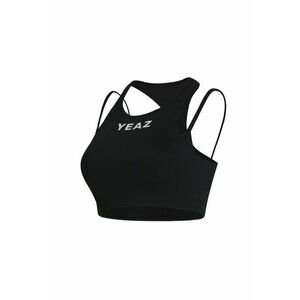 Top crop pentru antrenament Amorous - Negru imagine