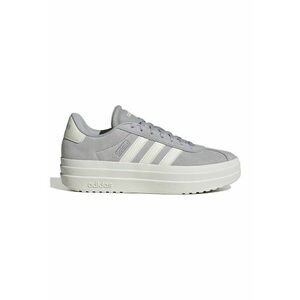 Pantofi sport VL Court Bold flatform din piele intoarsa - Gri/Alb murdar imagine