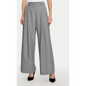 Pantaloni dama - 304857492 - Poliester/Viscoza - Gri - Gri imagine