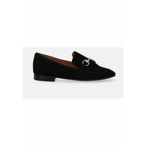 Pantofi loafer uni din piele intoarsa imagine