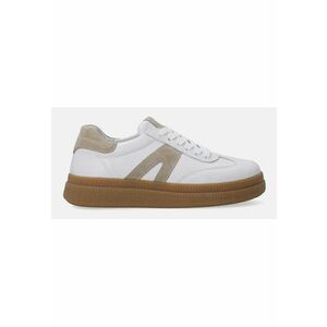 Pantofi sport flatform din piele imagine