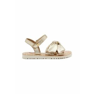 Sandale din piele cu inchidere velcro Wareham - Auriu imagine