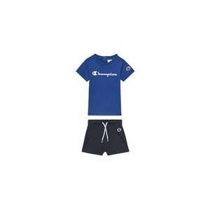 Set tricou si pantaloni scurti baieti 307055 - Bumbac - 74 CM - Bleumarin/Albastru imagine