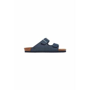 Slapi unisex G104360 - Piele ecologica - Bleumarin imagine