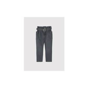 Pantaloni lungi - 300660102 - Bumbac - Lyocell - Gri - Gri imagine