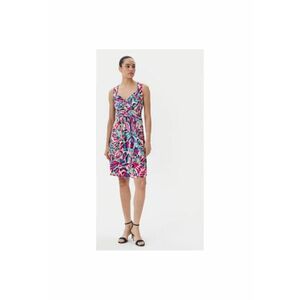 Rochie de vara dama 251-RCOLO - Poliester/Elastan - Multicolor imagine