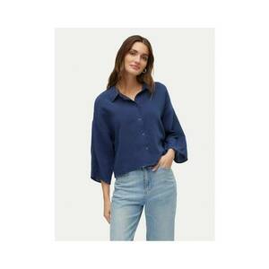 Camasa dama 10279685 - Bumbac/Bumac reciclat - Bleumarin - Bleumarin imagine