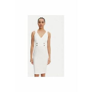 Rochie dama CFC0019924002 - Poliester - Alb - Alb imagine
