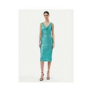 Rochie dama CFC0123778003 - Poliester - Verde - Verde imagine