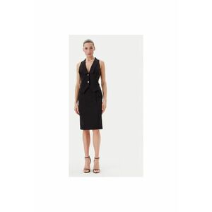 Rochie dama CFC0019846002 - Poliester - Negru - Negru imagine