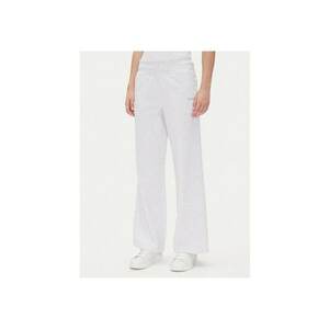 Pantaloni de trening dama DP5P3601 - Bumbac/Poliester - Alb - Alb imagine