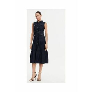 Rochie model RNAUTICA 305 - bumbac - albastru marin imagine