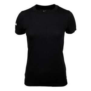 Tricou dama - Bumbac - Negru - imagine