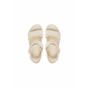 Sandale dama - CS094 - Piele naturala - Ecru - Ecru imagine