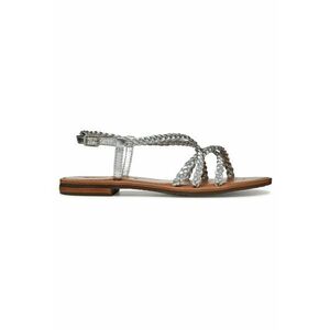 Sandale dama - D55LXD-000KY - Piele naturala - Argintiu imagine