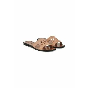 Slapi dama - KL80402 - Piele naturala - Roz imagine
