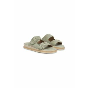Slapi dama - 1-27207-42 - Piele naturala - Verde imagine