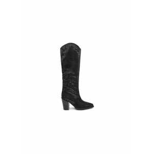 Cizme dama I240551 - Textil - 36 EU - Negru imagine