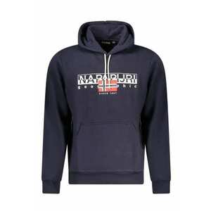 Hanorac barbati - cu imprimeu cu logo - Regular fit - Bleumarin imagine