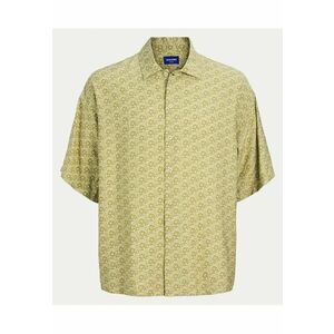 Camasa barbati Jack Jones - 12271103 - Viscoza/Nylon - 2XL INTL - Galben imagine