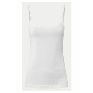 Top dama 10018154 30042651 - Bumbac/Elastan - 34 EU - Alb imagine