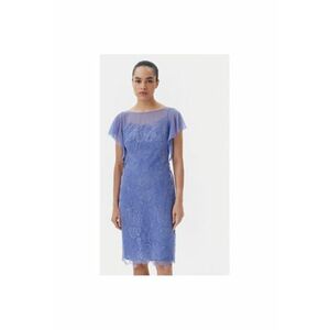 Rochie dama 541685 PANIERE - Matase - Albastru - Albastru imagine