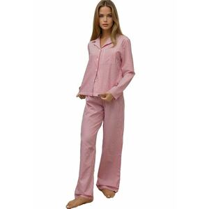 Pijamale dama - Bumbac - Rosu imagine