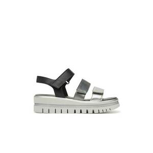 Sandale dama - 64.620.61 - Piele naturala - Argintiu imagine