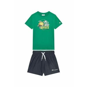 Trening lifestyle barbati - bumbac - verde/bleumarin imagine