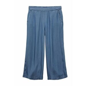 Pantaloni dama - denim - lyocell - albastru imagine