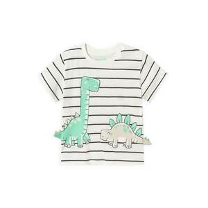 Tricou baieti 1061 - Bumbac - 4 ani - Ecru imagine