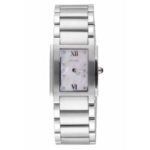 Ceas dama 34 mm - curea otel - rezistenta la apa 5 ATM - argintiu imagine