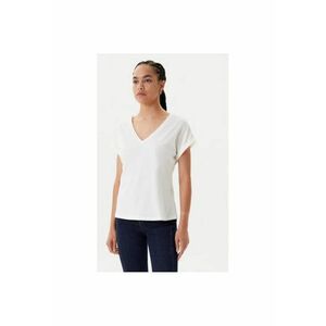 Bluza dama 251-DORINA - Bumbac/Poliester - Alb - Alb imagine