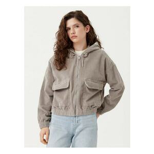 Bluza dama - 304783777 - Bumbac - Gri - Gri imagine