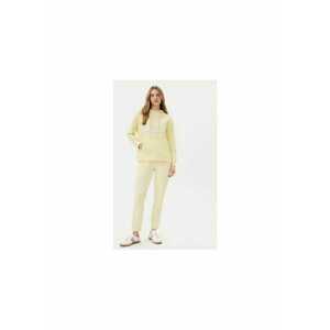Pantaloni de trening dama 10007096 30036522 - Bumbac/Poliester - Galben - Galben imagine
