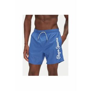 Pantaloni scurti de baie barbati PMB10419 - Poliester - Albastru - Albastru imagine