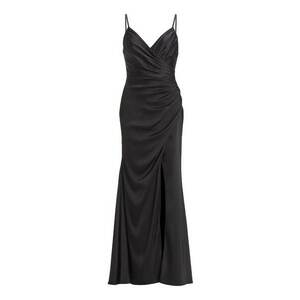 Rochie dama 5AI075HK - Poliester - Negru - Negru imagine