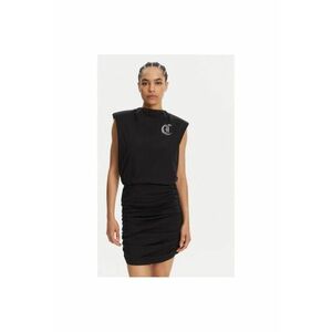 Rochie dama 78PAOE11 CJ110 - Bumbac - Negru - Negru imagine