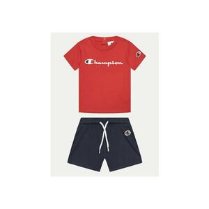 Set tricou si pantaloni scurti baieti 307055 - Bumbac - Rosu/Bleumarin - Rosu/Bleumarin imagine
