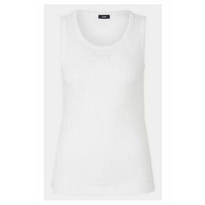 Top dama 30040191 10017040 - Bumbac/Elastan - Alb - Alb imagine