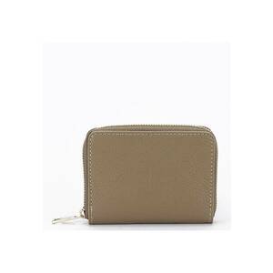 Portofel mic bej taupe din piele naturala 8912 07 18133 - Bej imagine