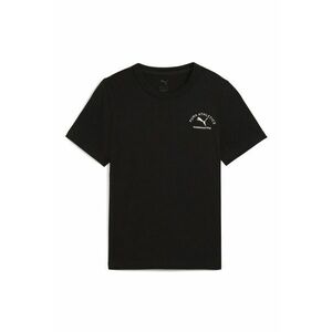 Tricou din bumbac cu imprimeu - Negru/Crem imagine