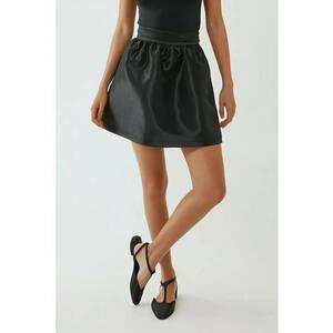 Fusta dama - poliester - model balon - negru imagine