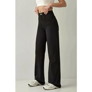Blugi dama denim - Negru imagine