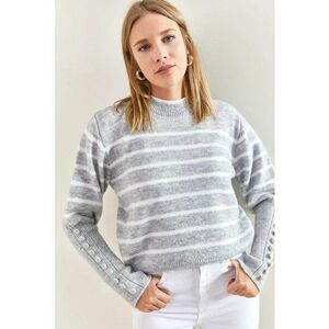 Pulover dama - cu dungi - tricot - imagine