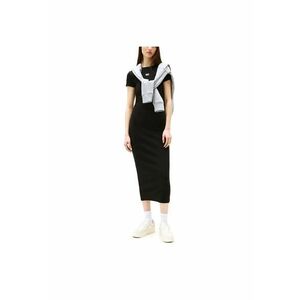 Rochie TJW BADGE RIB MIDI DRESS EXT-DW0DW20873-BDS imagine