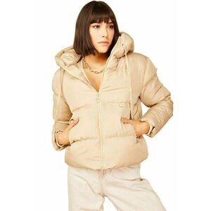 Geaca dama - Bumbac/Lycra - Bej - imagine