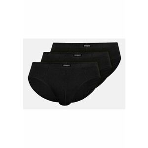 Chiloti tip slipi barbati Classic set de 3 perechi Negru - Negru imagine