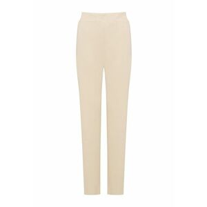 Pantaloni dama Ramu - Bumbac - Bej deschis imagine